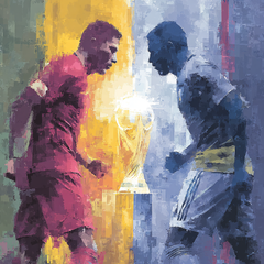 Fifa 2026 Portugal vs Colombia - DIY Painting By Numbers Kit