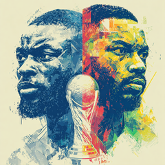 Fifa 2026 France vs Senegal - DIY Painting By Numbers Kit