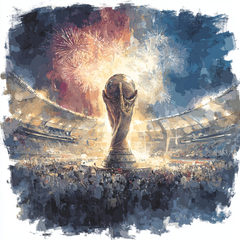 Fifa 2026 Final Night - DIY Painting By Numbers Kit