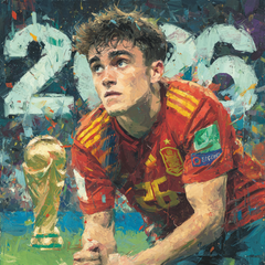 Fifa 2026 Yamal Rise - DIY Painting By Numbers Kit