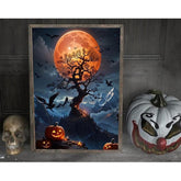 Harvest Moon Halloween Paint By Numbers