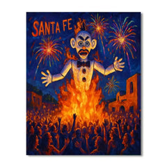 Zozobra - Santa Fe - DIY Painting By Numbers Kit