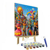 Fantasy Fest - DIY Painting By Numbers Kit