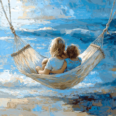 Ocean's Lullaby - DIY Painting By Numbers Kit