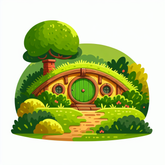 Cozy Hobbit Retreat - DIY Painting By Numbers Kit