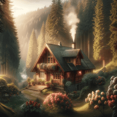 Cozy Retreat: Cabin - DIY Painting By Numbers Kit