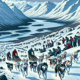 Yukon Quest - Alaska & Canada - DIY Painting By Numbers Kit