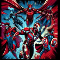 Marvel Universe Unleashed - DIY Painting By Numbers Kit