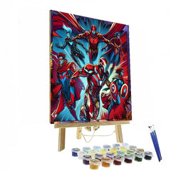 Marvel Universe Unleashed - DIY Painting By Numbers Kit