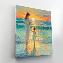 Mother's Ocean of Love - DIY Painting By Numbers Kit