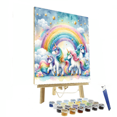Sparkly Unicorn Dreams - DIY Painting By Numbers Kit