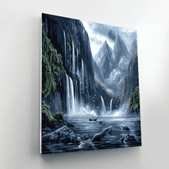 Milford Sound - New Zealand - DIY Painting By Numbers Kit
