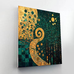 Gustav Klimt Inspired Golden Harmony - DIY Painting By Numbers Kit