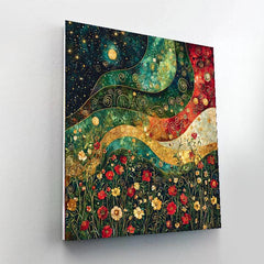 Gustav Klimt Inspired The Infinite Bloom - DIY Painting By Numbers Kit
