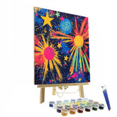 Andy Warhol Inspired Galactic Vision - DIY Painting By Numbers Kit
