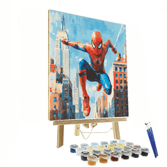 Tom Holland: The Friendly Neighborhood Spider-Man - DIY Painting By Numbers Kit