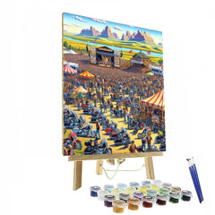 Sturgis Motorcycle Rally - DIY Painting By Numbers Kit