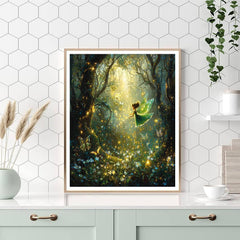 Tinker Bells Magical Forest Flight - DIY Painting By Numbers Kit