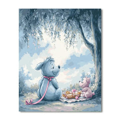 Eeyore Gentle Afternoon - DIY Painting By Numbers Kit