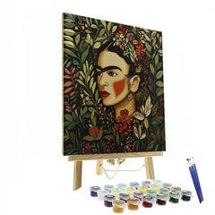 Frida Kahlo Inspired Emotions of Nature - DIY Painting By Numbers Kit
