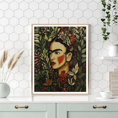 Frida Kahlo Inspired Emotions of Nature - DIY Painting By Numbers Kit