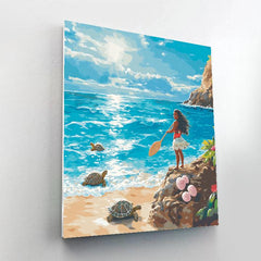 Moana Coastal Quest - DIY Painting By Numbers Kit