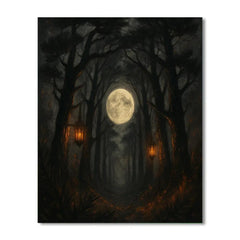Sable Pines Moon Corridor - DIY Painting By Numbers Kit