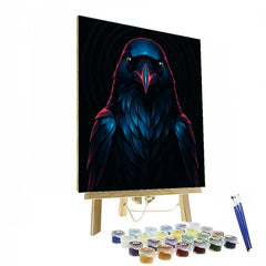 Monarch Raven Echo - DIY Painting By Numbers Kit
