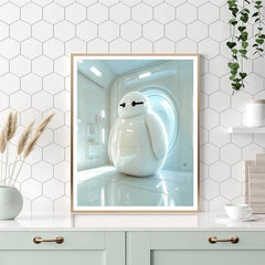 Baymax's Caring Robot Moment Disney Inspired - DIY Painting By Numbers Kit