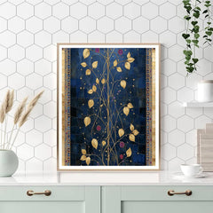 Gustav Klimt Inspired Celestial Vine Tapestry - DIY Painting By Numbers Kit