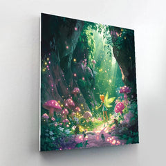 Tinker Bell's Secret Fairy Glade Disney Inspired - DIY Painting By Numbers Kit