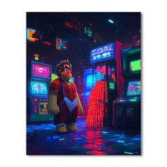 Wreck It Ralph Retro Arcade Smash Course Disney Inspired - DIY Painting By Numbers Kit