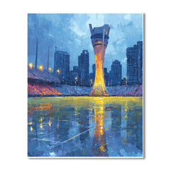 Seattle Fifa 2026 Rainlight - DIY Painting By Numbers Kit