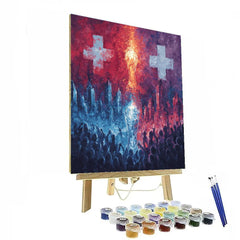 Fifa 2026 Canada vs Switzerland - DIY Painting By Numbers Kit