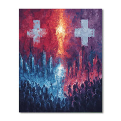 Fifa 2026 Canada vs Switzerland - DIY Painting By Numbers Kit