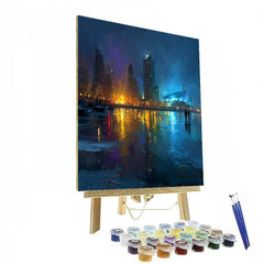 Seattle Fifa 2026 Rainlight - DIY Painting By Numbers Kit