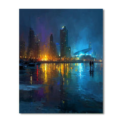 Seattle Fifa 2026 Rainlight - DIY Painting By Numbers Kit