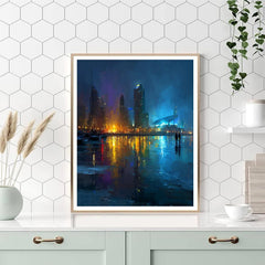 Seattle Fifa 2026 Rainlight - DIY Painting By Numbers Kit