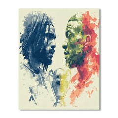 Fifa 2026 France vs Senegal - DIY Painting By Numbers Kit