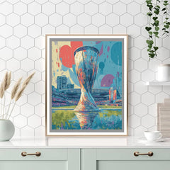 Miami Fifa 2026 Reflection - DIY Painting By Numbers Kit