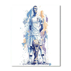 Fifa 2026 Haaland Ice - DIY Painting By Numbers Kit