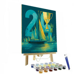 Curaçao Fifa 2026 Blue - DIY Painting By Numbers Kit