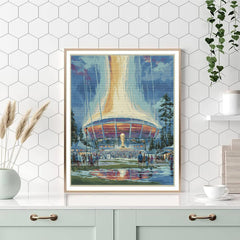 Seattle Fifa 2026 Rainlight - DIY Painting By Numbers Kit