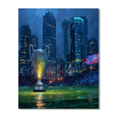 Seattle Fifa 2026 Rainlight - DIY Painting By Numbers Kit