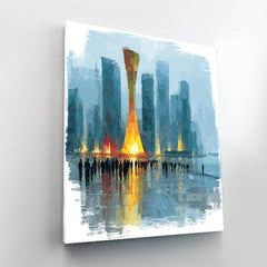 Vancouver Fifa 2026 Blue - DIY Painting By Numbers Kit