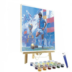 Fifa 2026 Haaland Ice - DIY Painting By Numbers Kit
