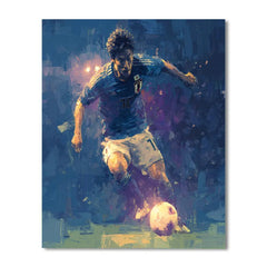 Mitoma Fifa 2026 Blue - DIY Painting By Numbers Kit