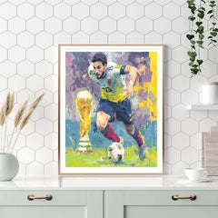 Luis Díaz Fifa 2026 Rhythm - DIY Painting By Numbers Kit