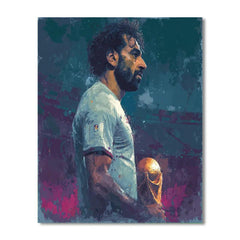 Fifa 2026 Salah Lights - DIY Painting By Numbers Kit