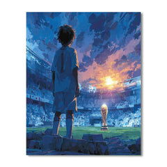 Japan Fifa 2026 Dawn - DIY Painting By Numbers Kit
